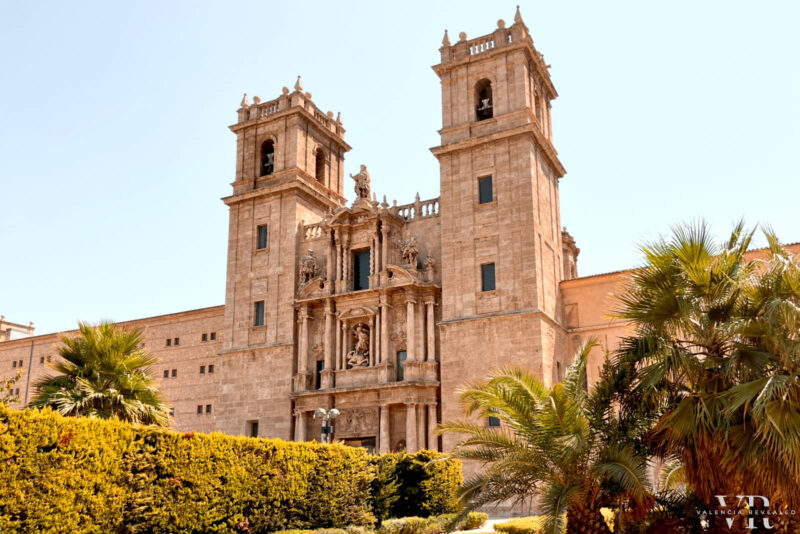 Facade of the San Miguel de Los Reyes Monastery